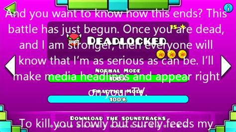 deadlocked song|Iba pa.